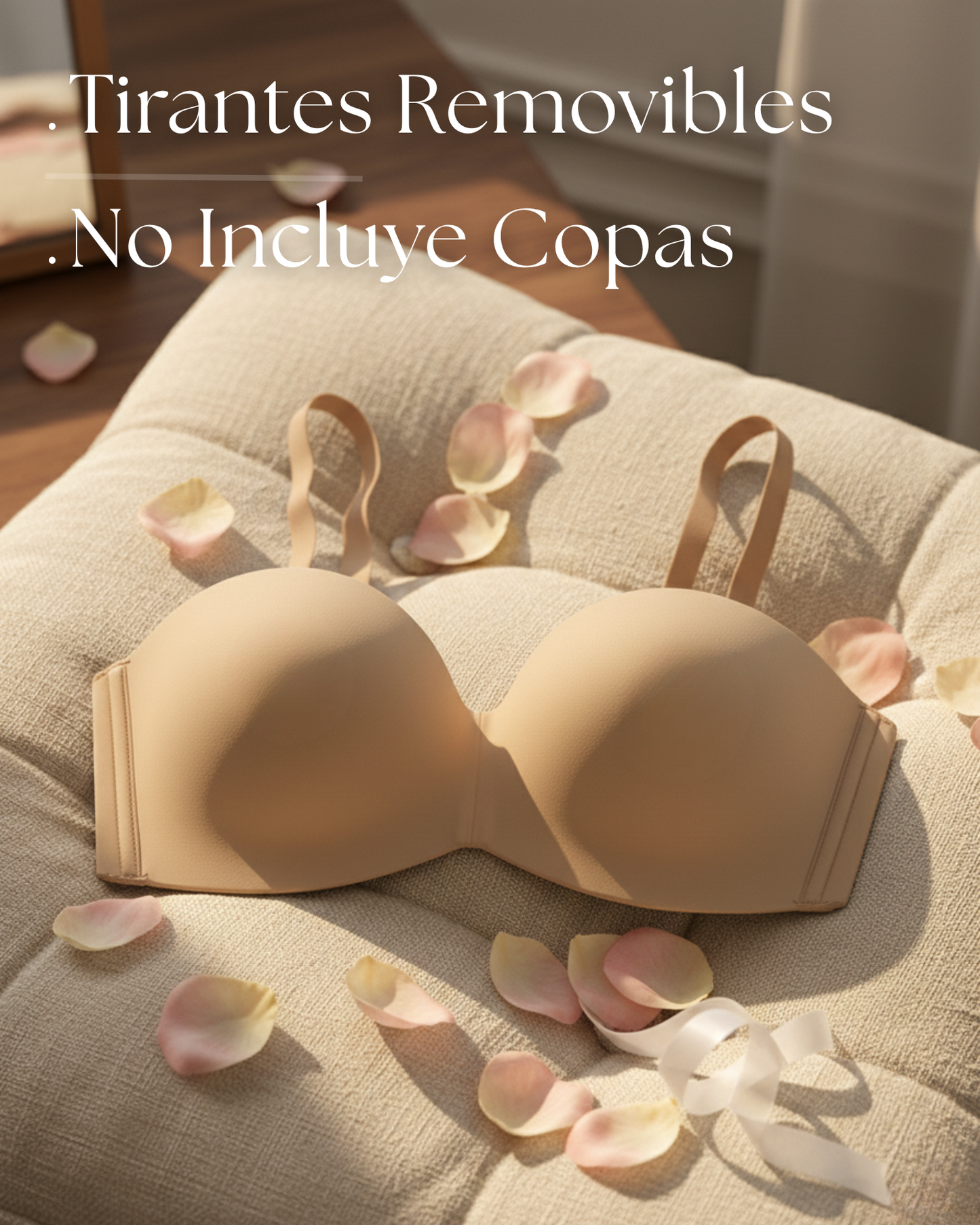 Brasier Look strapless - con tirantes removibles