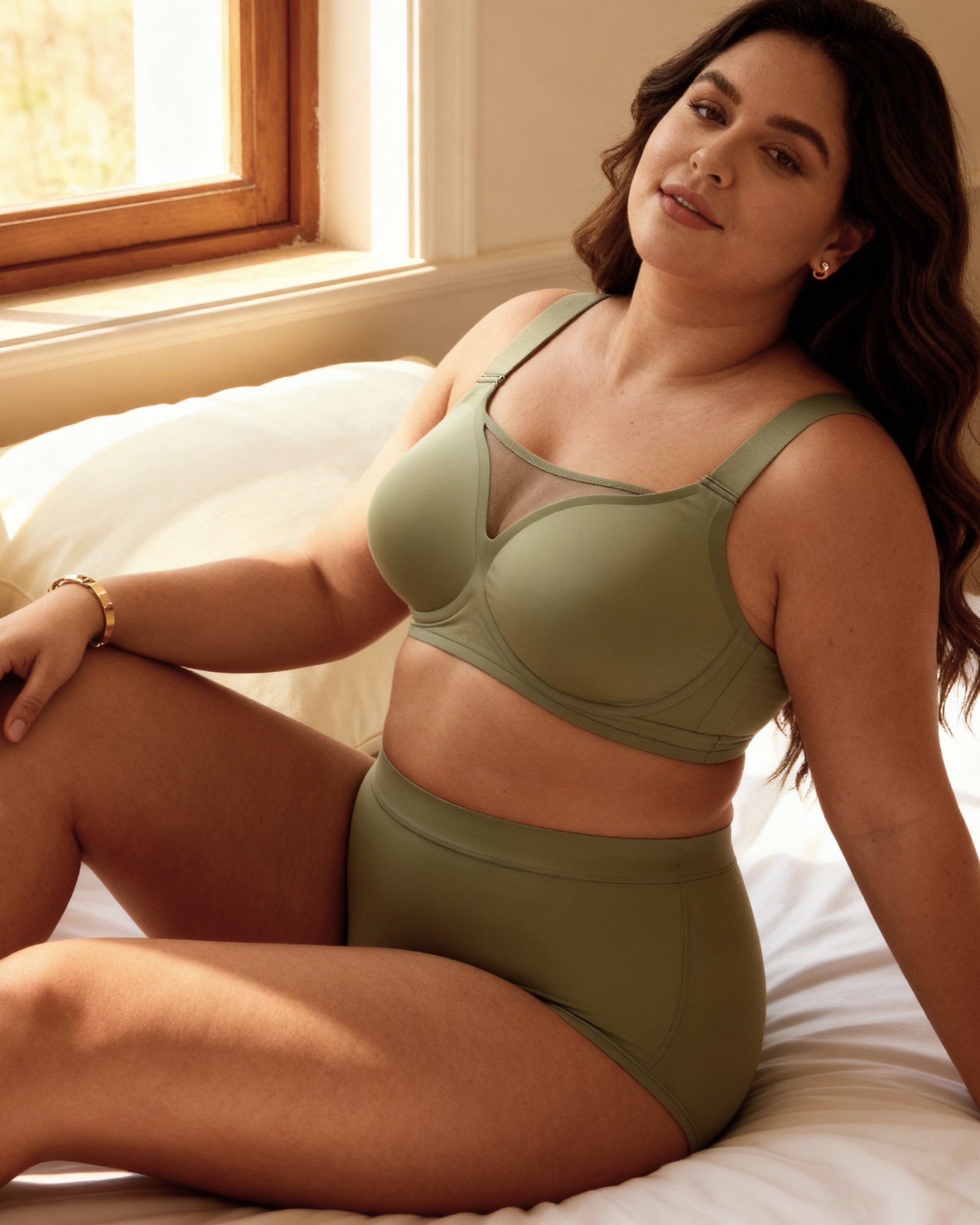 Brasier compresor diario - top moldeador Plus Size