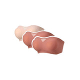 Kit 3 strapless Sensação da Cygnuss color beige y dois roses