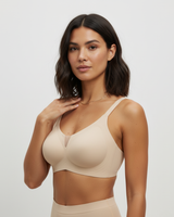 Brasier glamour con tirantes finos - tirantes finos y aterciopelados
