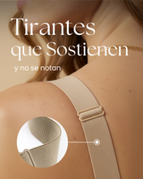 Brasier premium reforzado de alto soporte y comodidad