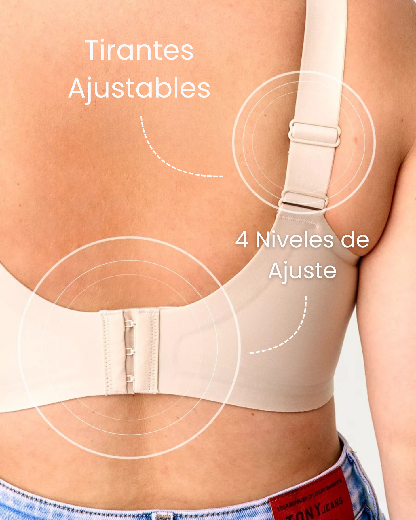 Brasier compresor diario - top moldeador Plus Size