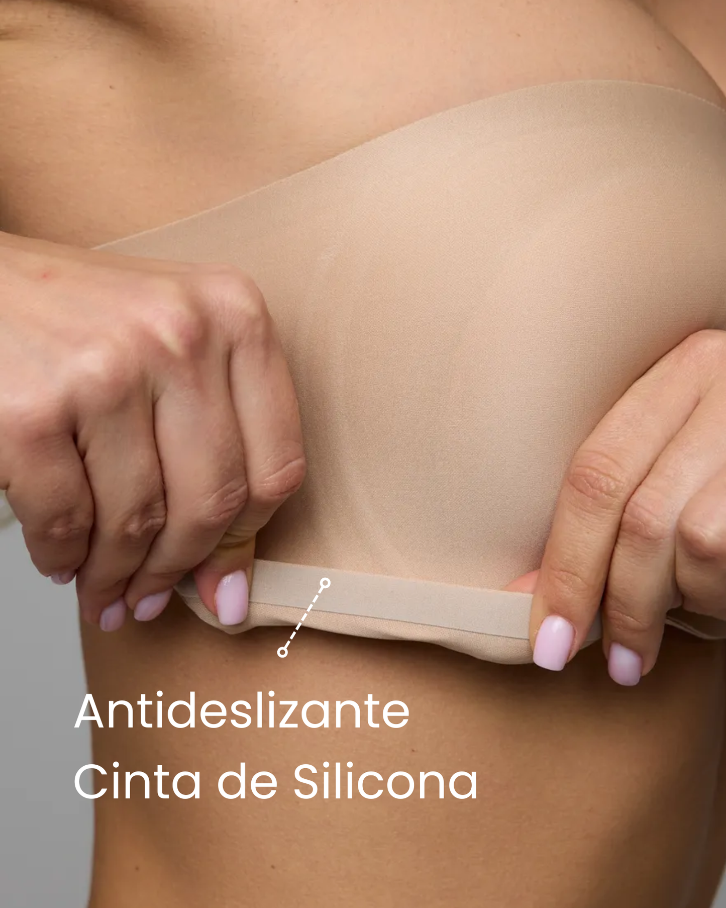 Brasier strapless Sensación, con copas removibles
