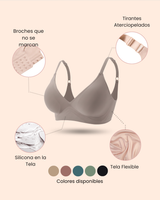 Brasier de comodidad premium - tirantes finos y comodidad