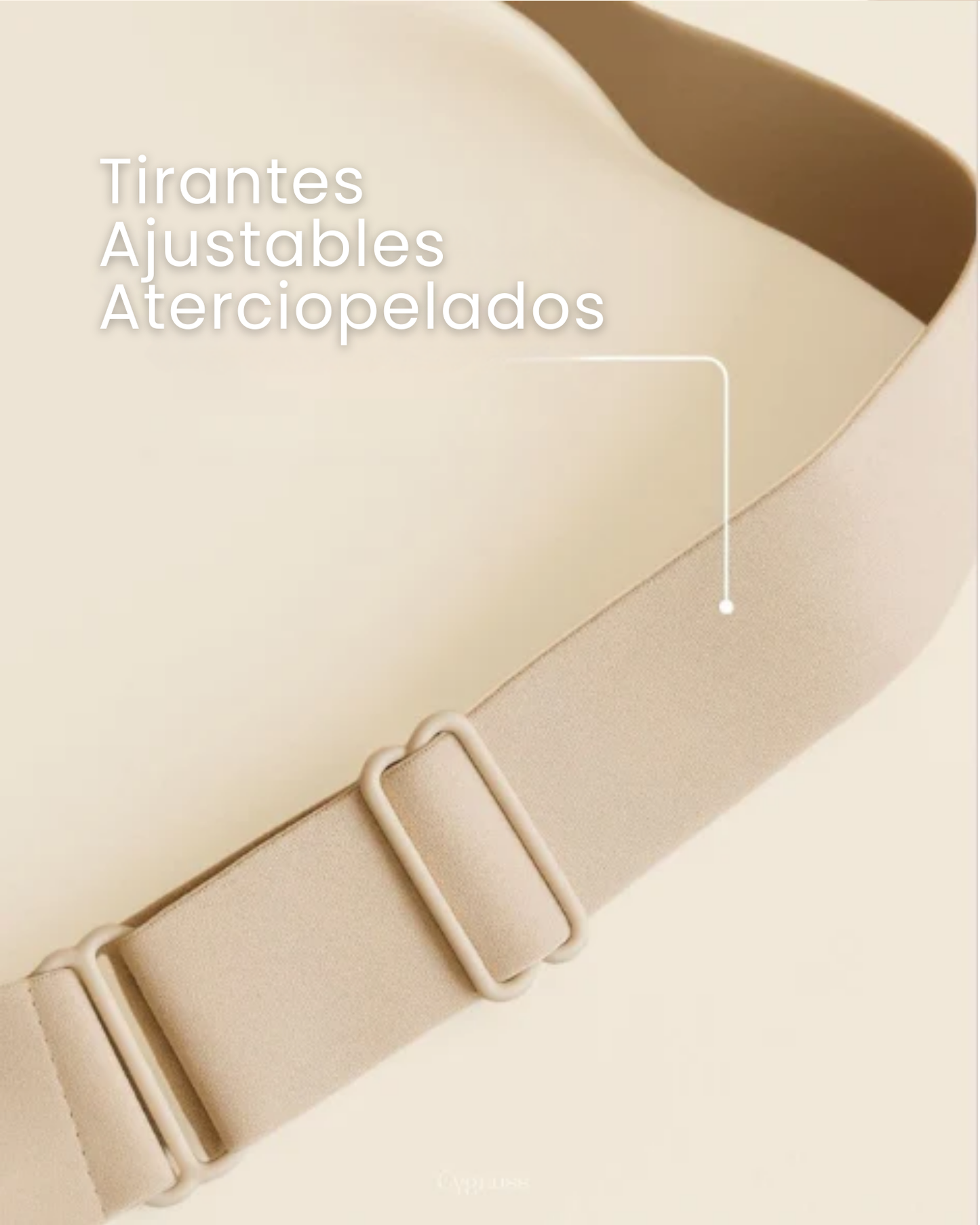 Brasier premium reforzado de Alto soporte y comodidad