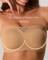 Brasier strapless Sensación, con copas removibles