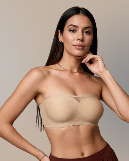 Brasier strapless Sensación, con copas removibles