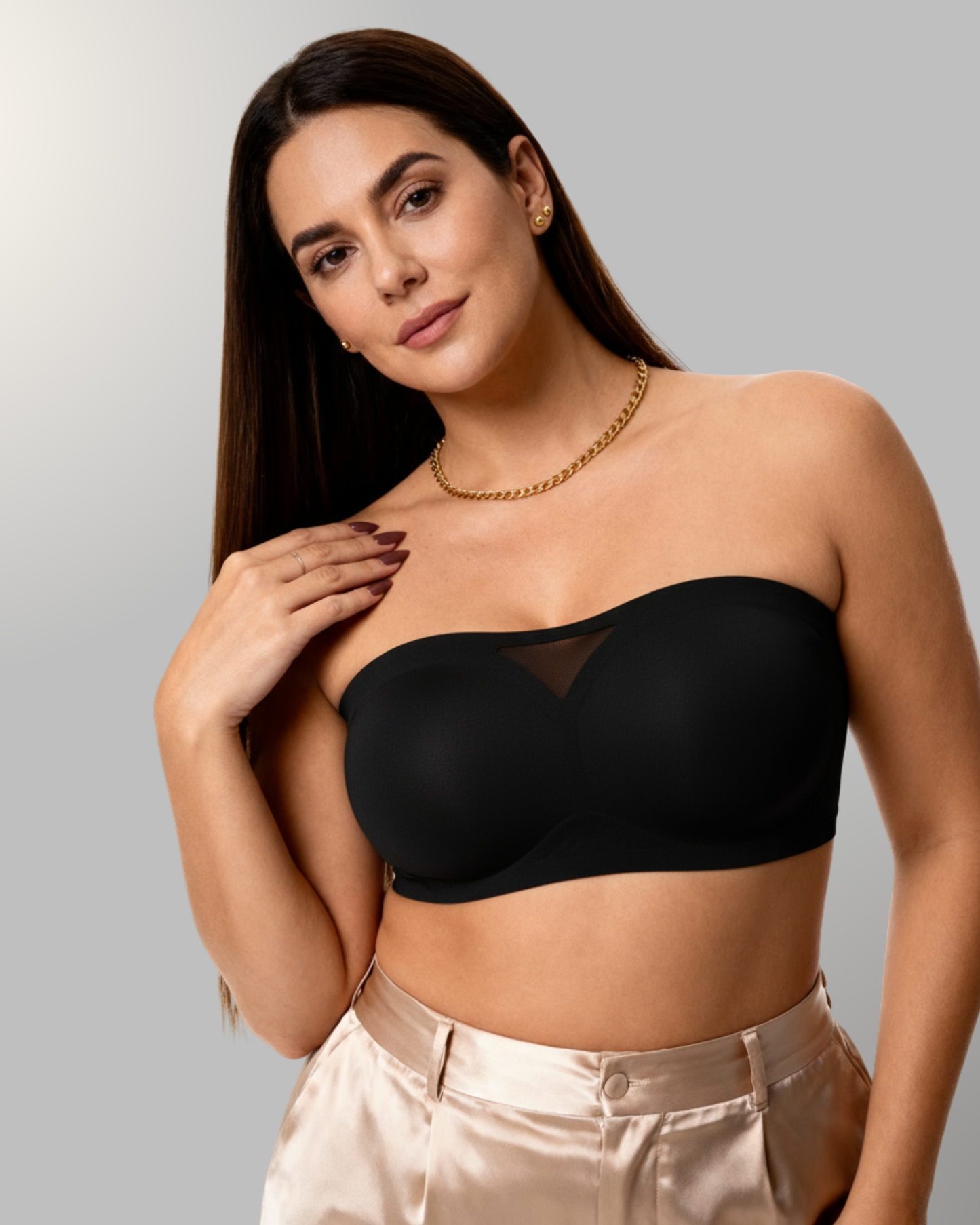 Brasier strapless Sensación, con copas removibles