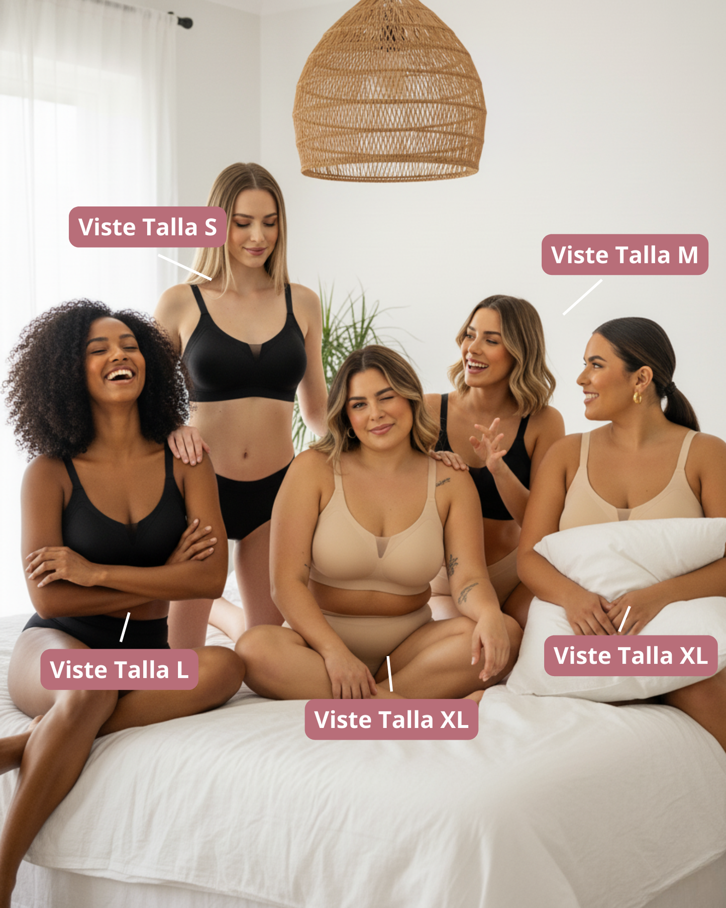 Brasier Glamour con tirantes finos - Tirantes Finos y Aterciopelados