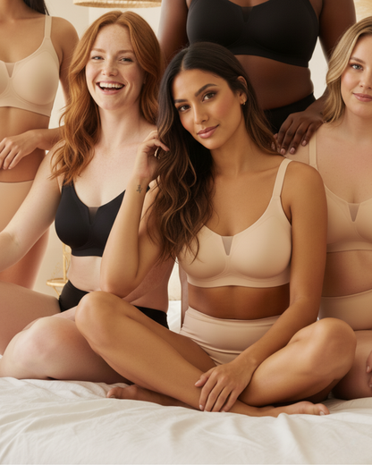 Brasier Glamour con tirantes finos - Tirantes Finos y Aterciopelados