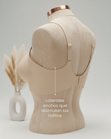 Brasier glamour con tirantes finos - tirantes finos y aterciopelados