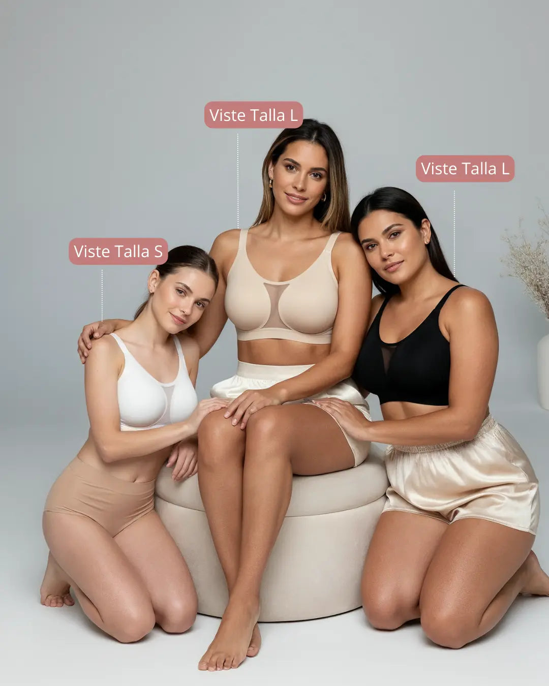 Brasier Charmy tallas grandes - Soporte