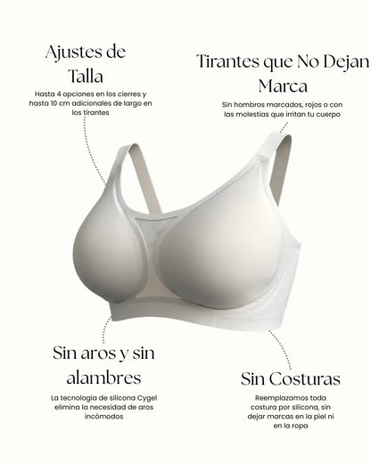 Brasier Charmy tallas grandes - Soporte