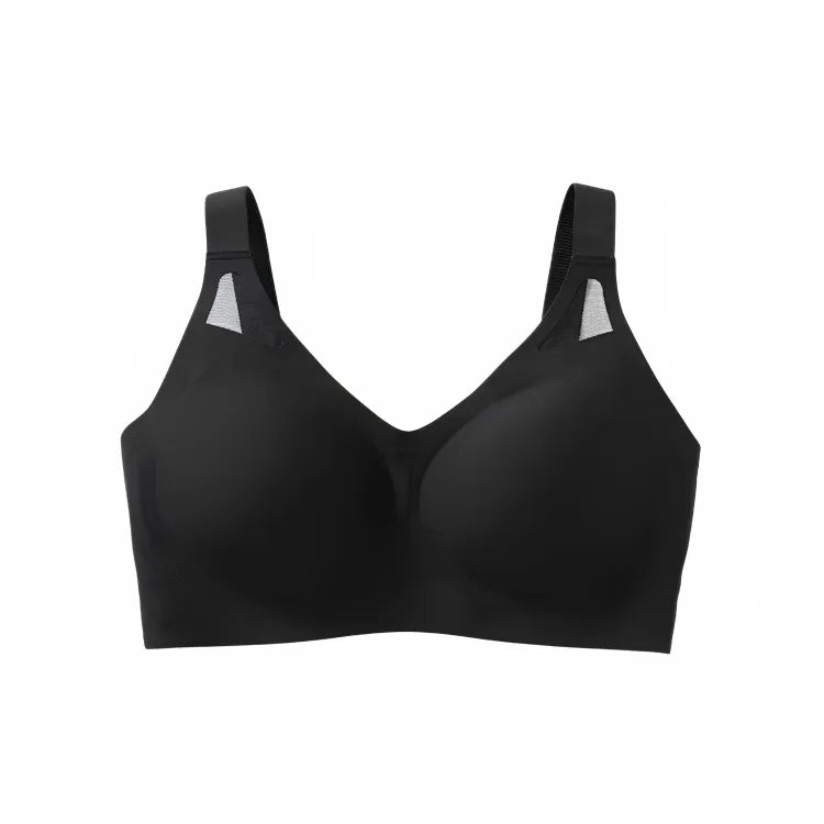 sostén Academy: comodidad y Estilo em um Só sostén. Desfrute do tejidos leve, macio y transpirable que não deixa marcas na roupa. tirantes largas y ajustáveis oferecem sustentação sin pressão nos hombros. Decote em "U" e design fechado nas espalda, sin cierre. rellenos removibles y abas laterais largas para uma silhueta suave. A tecnología Cygel, con silicone interno, moldea os seios para um visual impecável