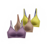 Desenvolvido con um tejidos incrivelmente macio y delicado que não deixa marcas indesejadas nas roupas, o sostén Slim Comfort é um verdadeiro aliado do bem-estar. A presença de silicone interno molda os seios. Suas tirantes, além de extremamente macias, são ajustáveis, garantindo sustentação sin sacrificar o comodidad dos hombros. O relleno removible y o cierre regulável oferecem um ajuste personalizado, enquanto as abas laterais largas suavizam a silhueta y escondem as gordurinhas do flanco.