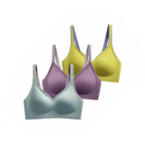 Desenvolvido con um tejidos incrivelmente macio y delicado que não deixa marcas indesejadas nas roupas, o sostén Slim Comfort é um verdadeiro aliado do bem-estar. A presença de silicone interno molda os seios. Suas tirantes, além de extremamente macias, são ajustáveis, garantindo sustentação sin sacrificar o comodidad dos hombros. O relleno removible y o cierre regulável oferecem um ajuste personalizado, enquanto as abas laterais largas suavizam a silhueta y escondem as gordurinhas do flanco.