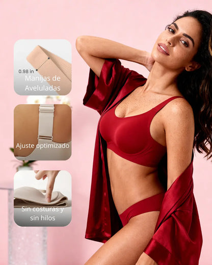 Brasier premium de cobertura total (tallas grandes) - soporte sin varillas