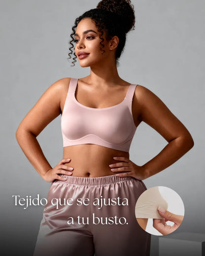 Brasier premium de cobertura total (tallas grandes) - soporte sin varillas