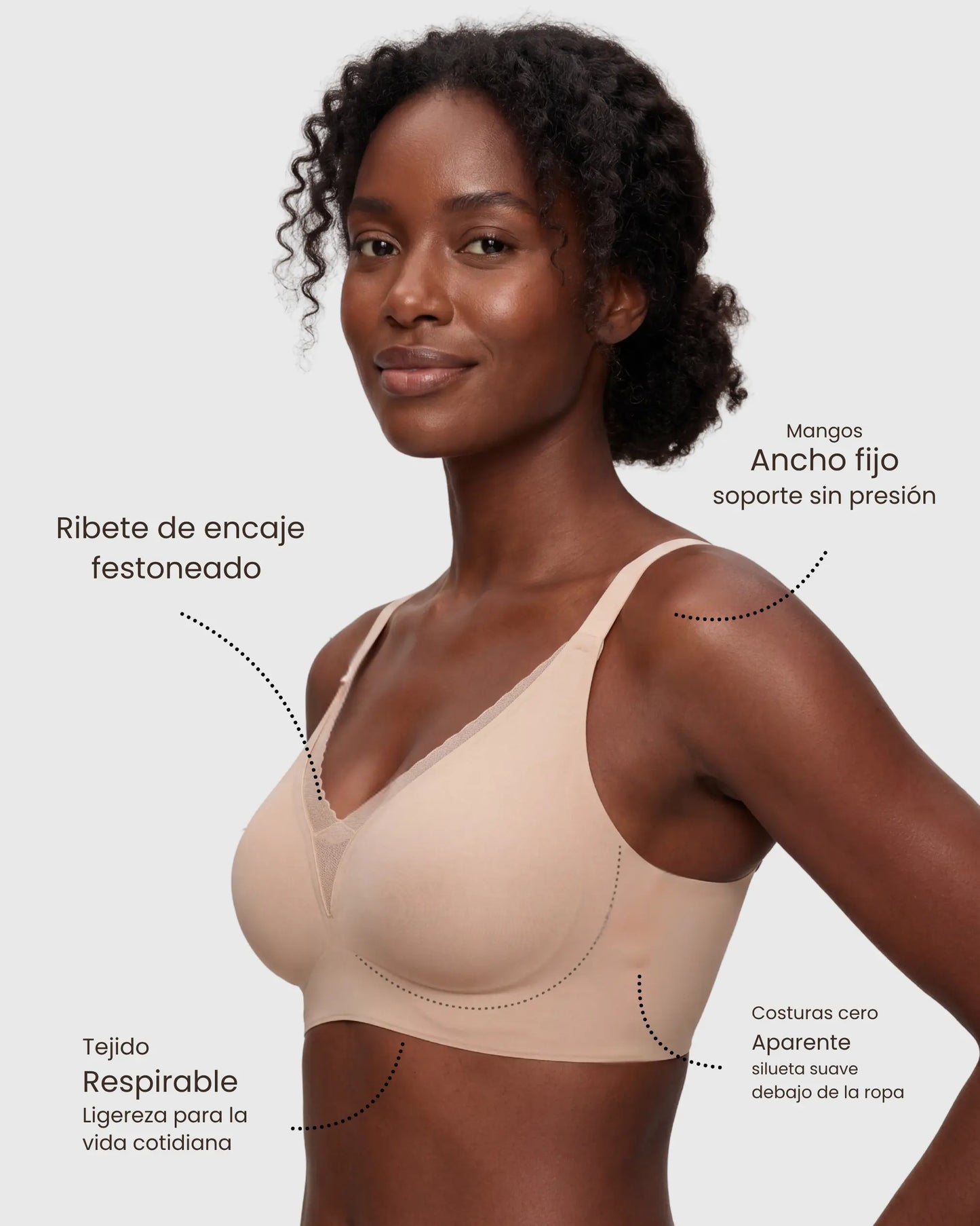 Brasier Beauty - Comodidad y belleza