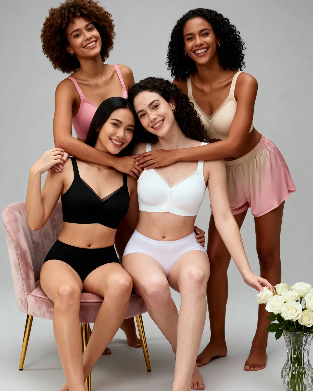 Brasier Elegance tallas grandes - sofisticación sin varillas