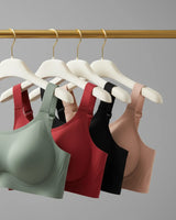 Brasier premium Cygnuss de cobertura total sin varillas - Rojo