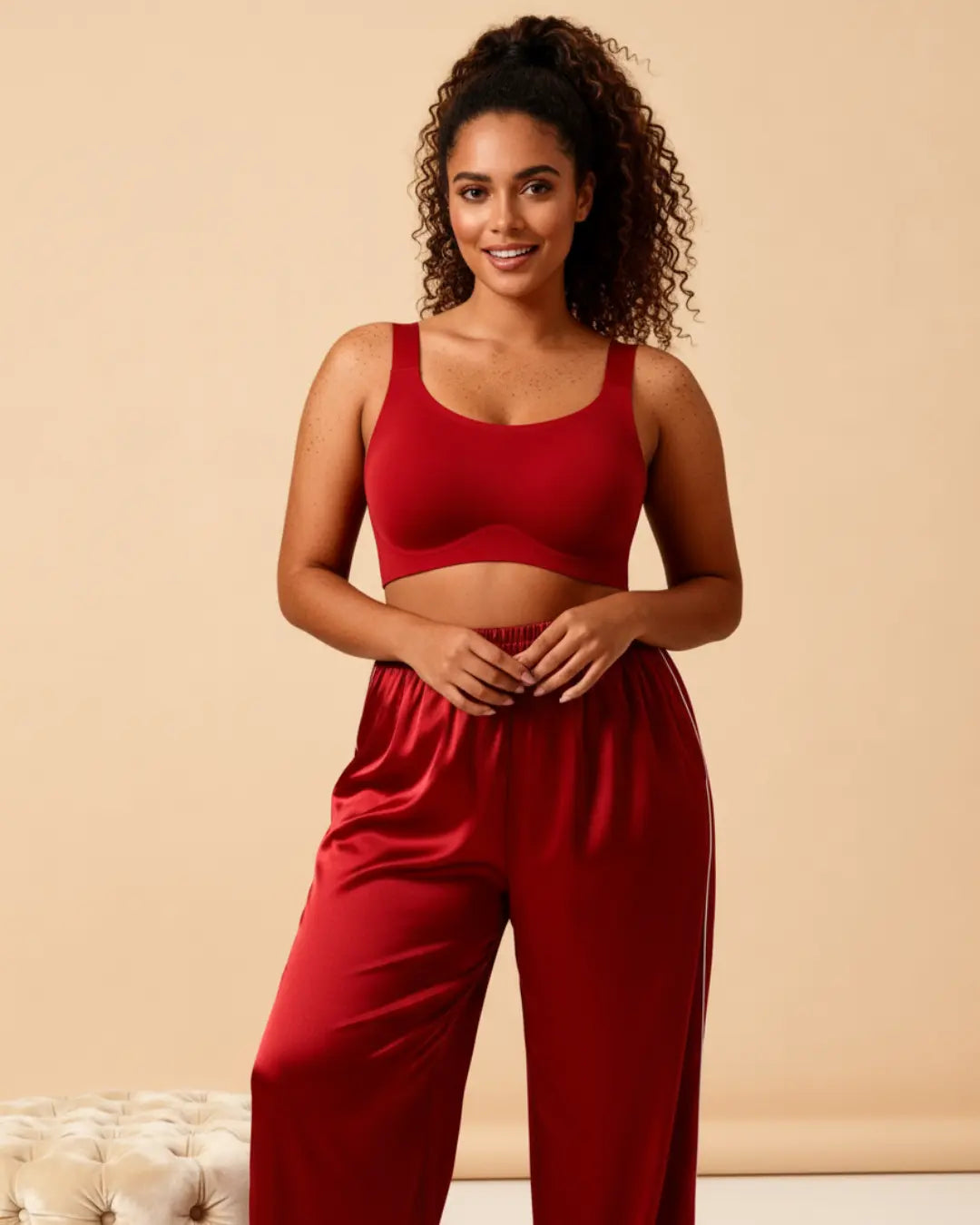 Brasier premium Cygnuss de cobertura total sin varillas - Rosa