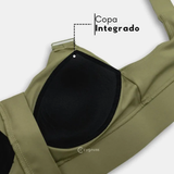 Top Activo - con cierre y ajustes de velcro