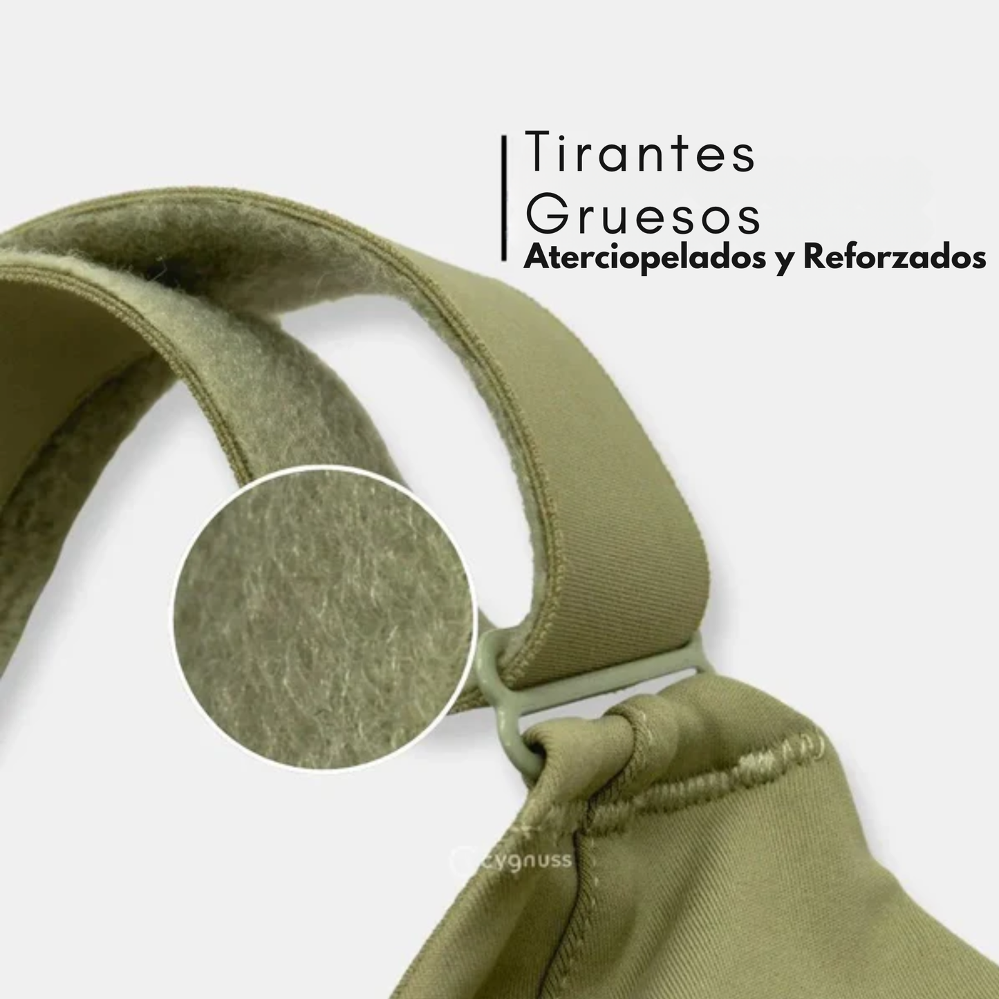 Top Activo - con Cierre y Ajustes de velcro