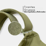Top Activo - con cierre y ajustes de velcro